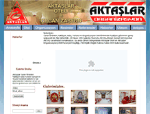 Tablet Screenshot of aktaslarotel.com.tr